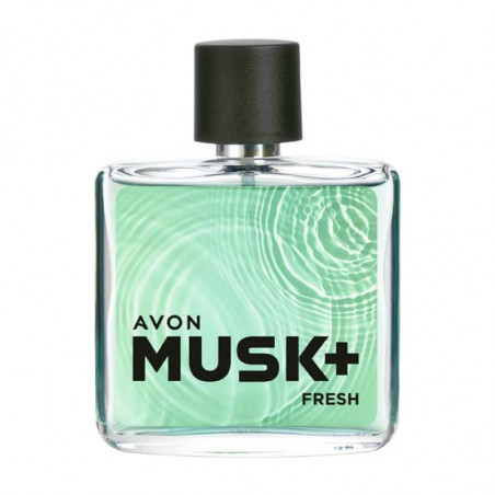 Colonia Musk+ Fresh By Avon