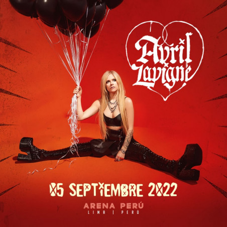 Entrada Concierto Avril Lavigne