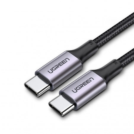 Cable UGREEN USB-C a USB-C Nylon Trenzado 2m